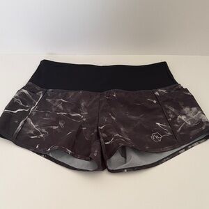 Maven Thread Small Blk/Wht Marble Elite Shorts 3.5”